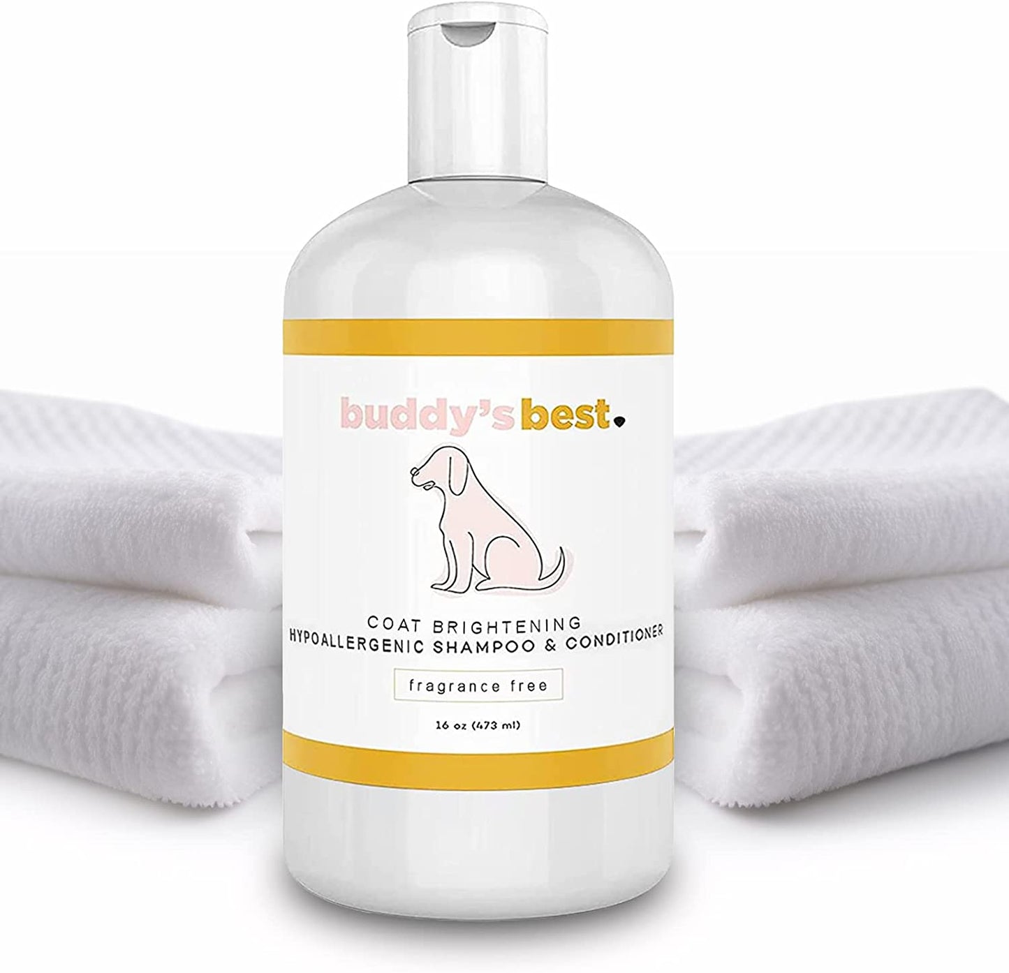 , Dog Shampoo and Conditioner in One - Hypoallergenic, Oatmeal Shampoo for Dogs with Sensitive Skin - Moisturizing Dog Wash